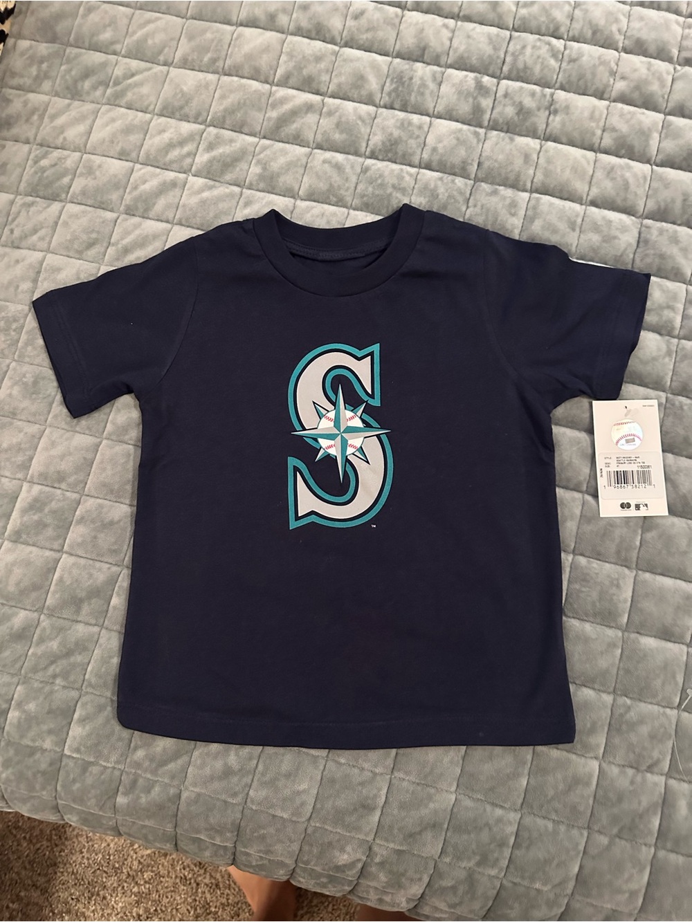 NWT Seattle Mariners Toddler Primary Logo T-Shirt - 4T